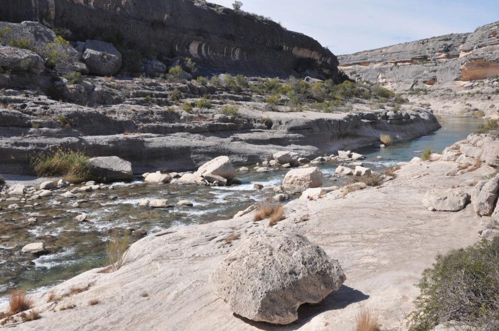 Pecos River Texas - Flowing On Through