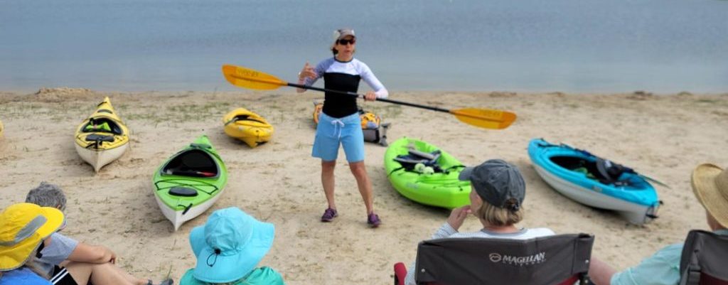 Kayak Instruction at Hidalgo Falls, 2020